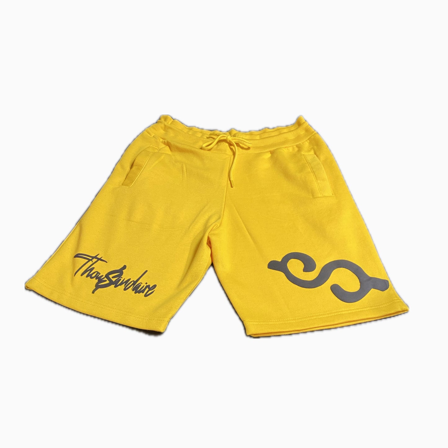 Yellow black Thowsandaire shorts